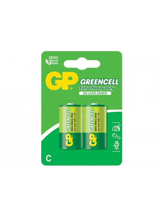 батарейки gp c greencell